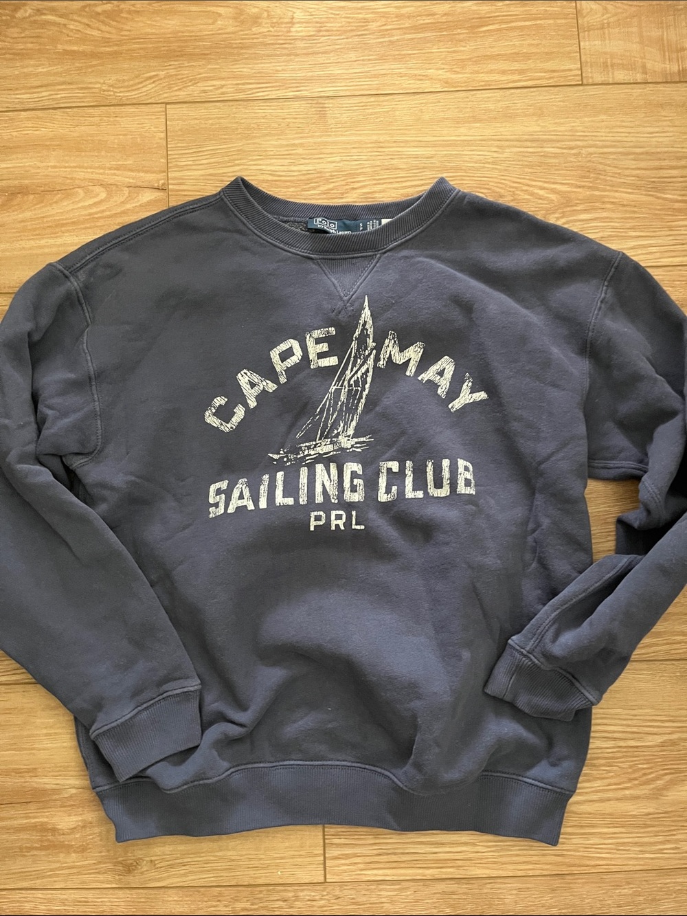 Polo Ralph Lauren Cape May Sailing Club blue sweatshirt
